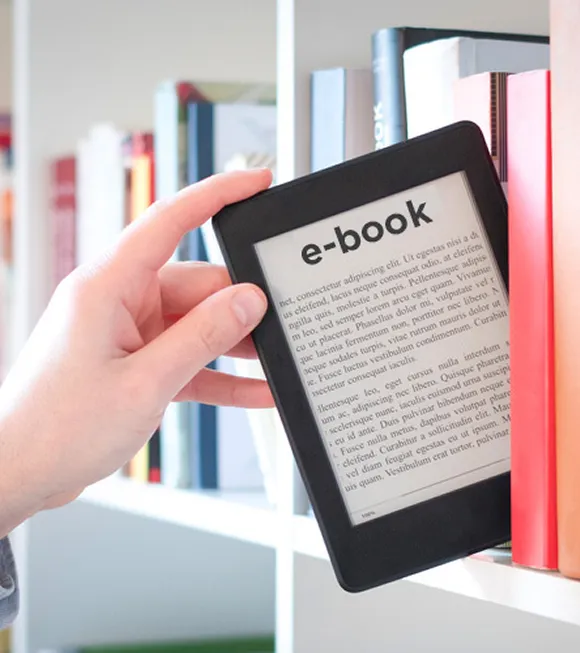 Amazon Kindle Fire 7 tablet with a sleek design, featuring a vibrant display and front-facing camera.