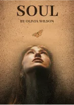 The book cover of The Soul by Oliva Wilson, featuring an abstract design with soft colors and flowing shapes.